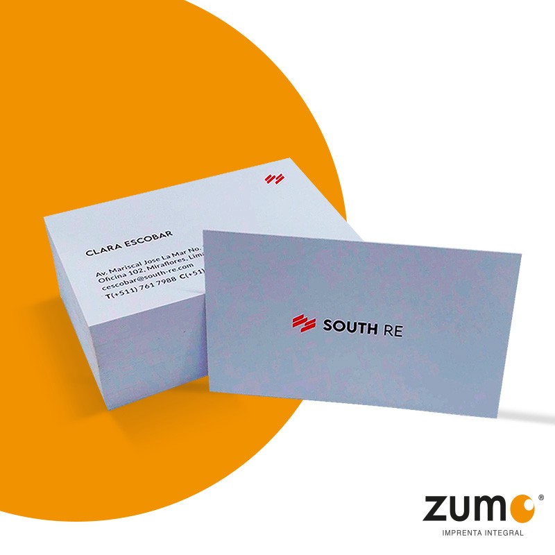 TARJETAS DE PRESENTACIÓN 100 UND