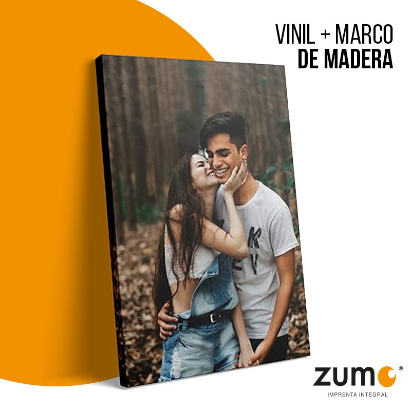 VINIL ADHESIVO + MARCO